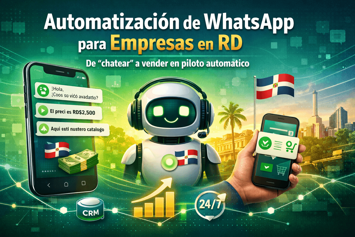 Imagen de portada: Automatización de WhatsApp en República Dominicana: organiza el seguimiento en 2026