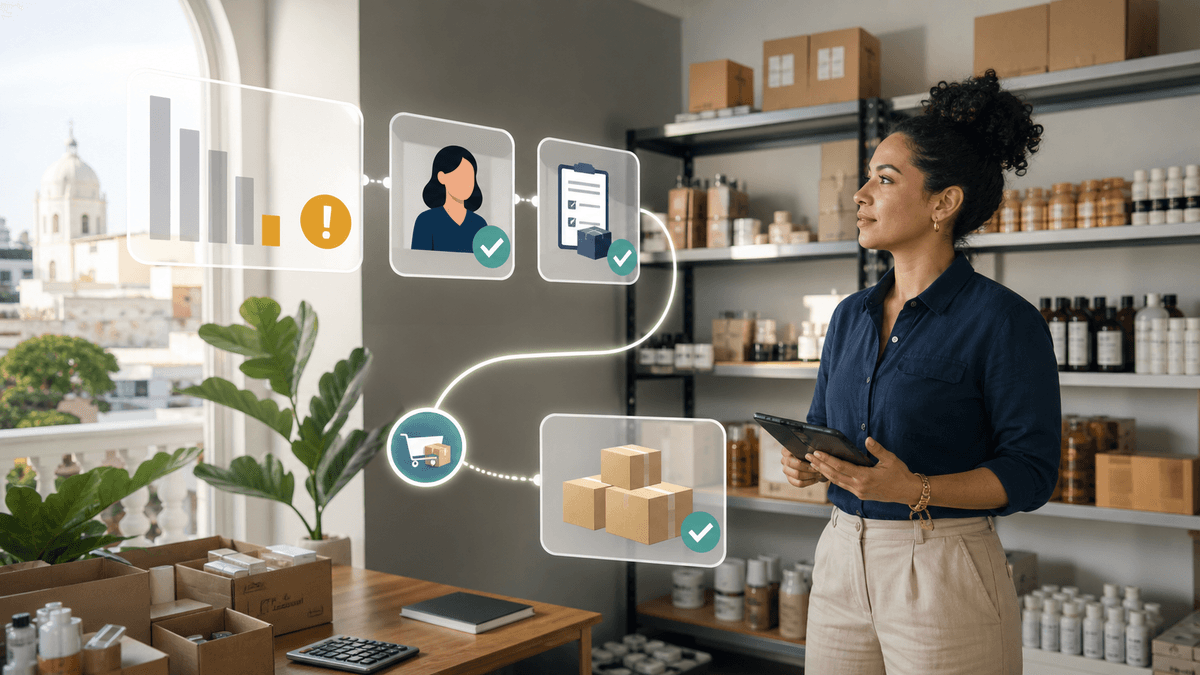 Imagen de portada: Cómo controlar el inventario y la reposición en una mipyme